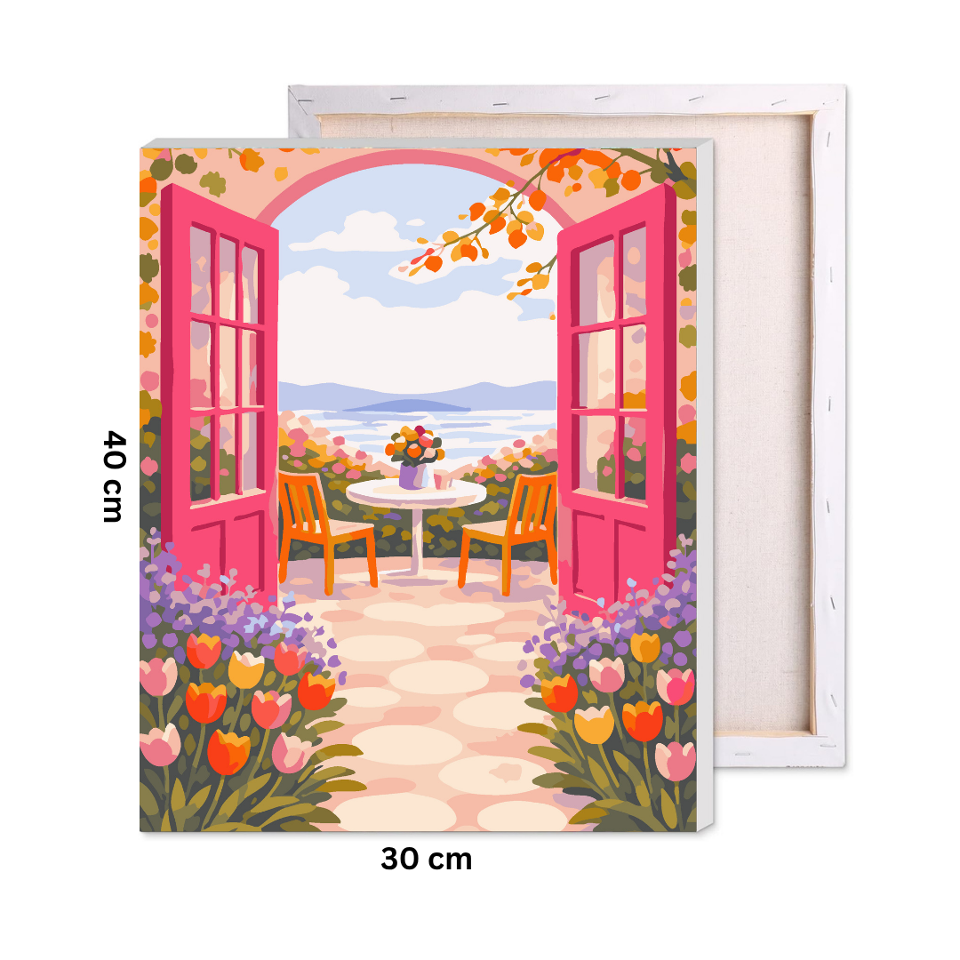 Doorway to Paradise Paint by Number Kit