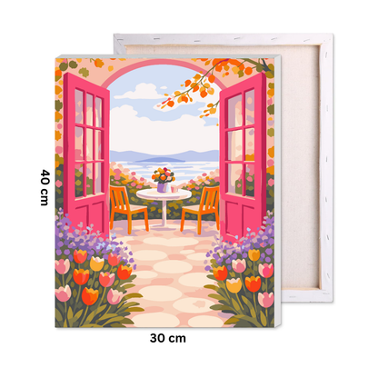 Doorway to Paradise Paint by Number Kit