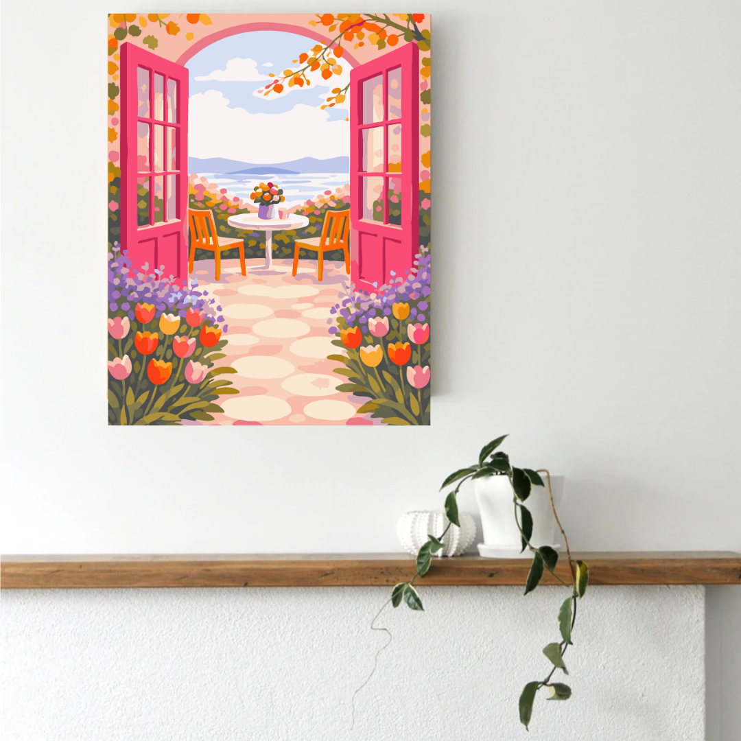 Doorway to Paradise Paint by Number Kit