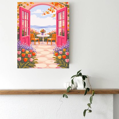 Doorway to Paradise Paint by Number Kit