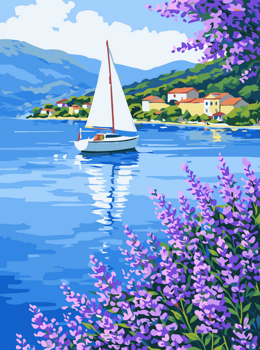 Lavender Lake Paint by Number Kit