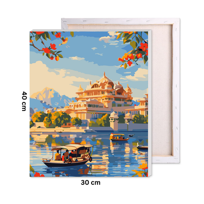 City of Lakes Paint by Number Kit