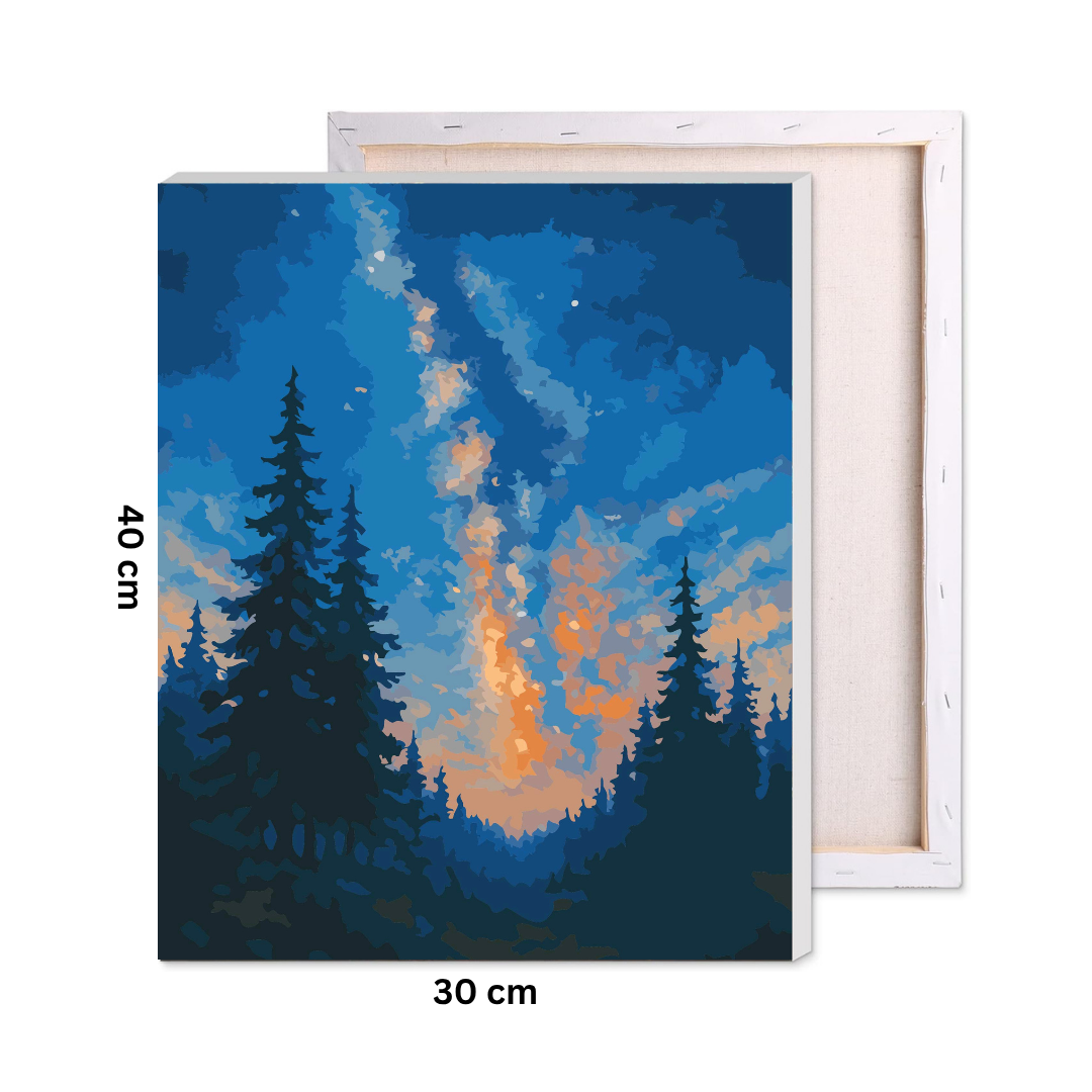 Milky Way Paint by Number Kit