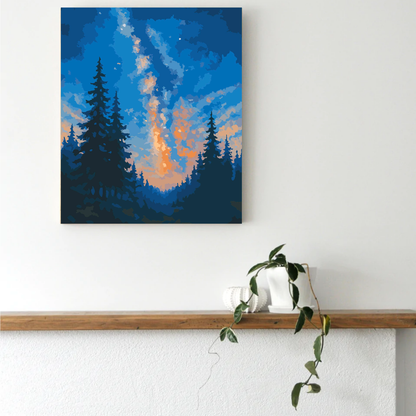 Milky Way Paint by Number Kit
