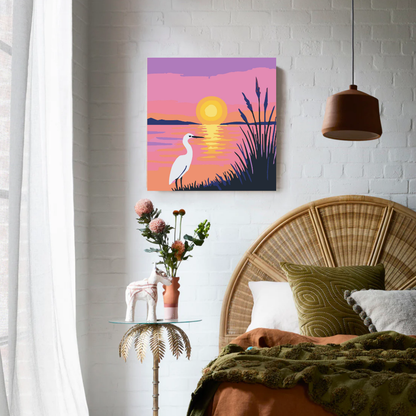 Sunset Stroll Paint by Number Mini Kit