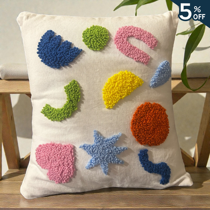 Punch Needle Cushion Cover Kit