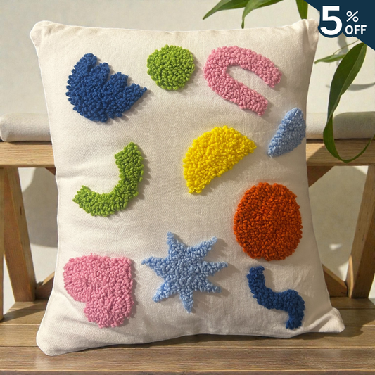 Punch Needle Cushion Cover Kit