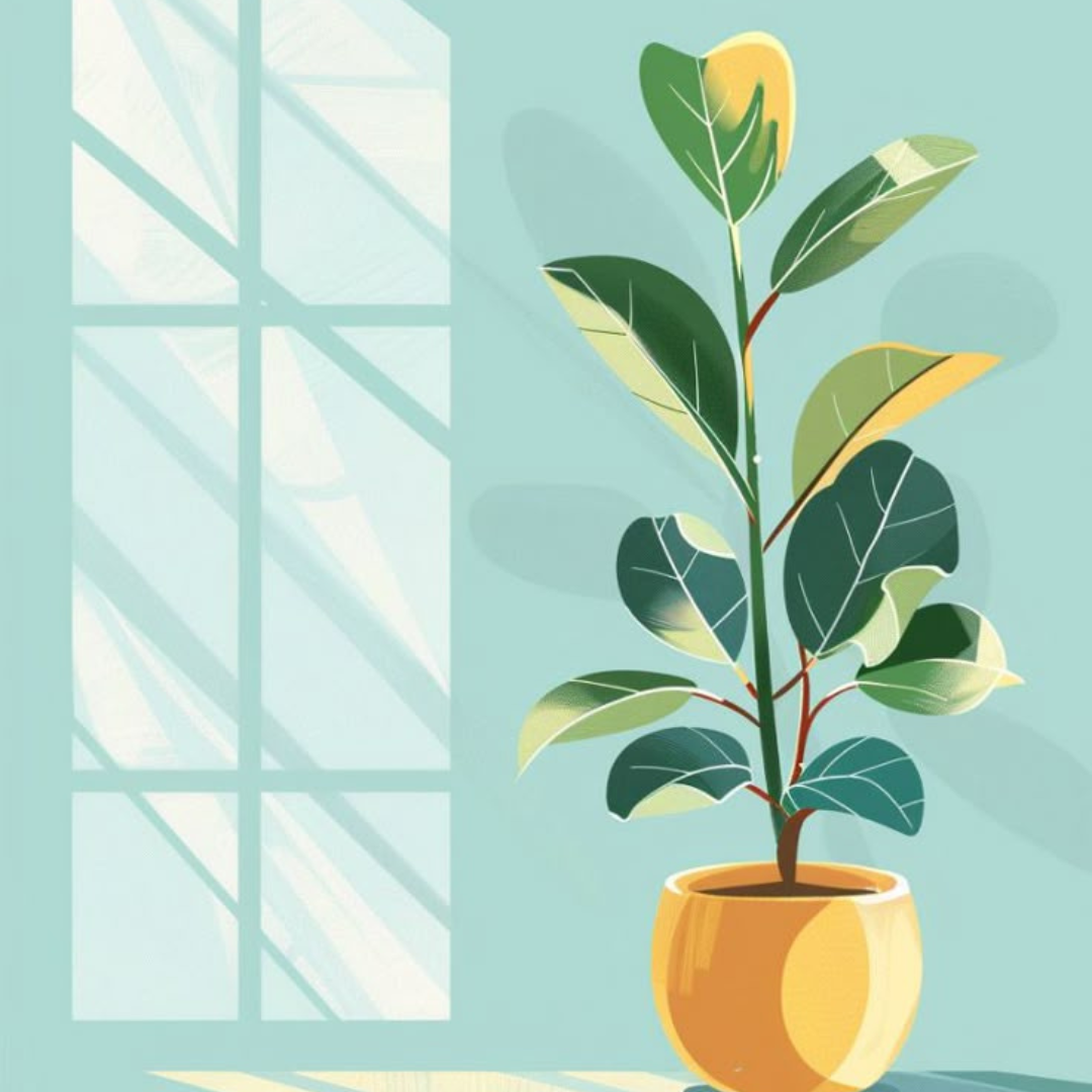 House Plant Paint by Number Ultra Mini Kit (Pack of 4)