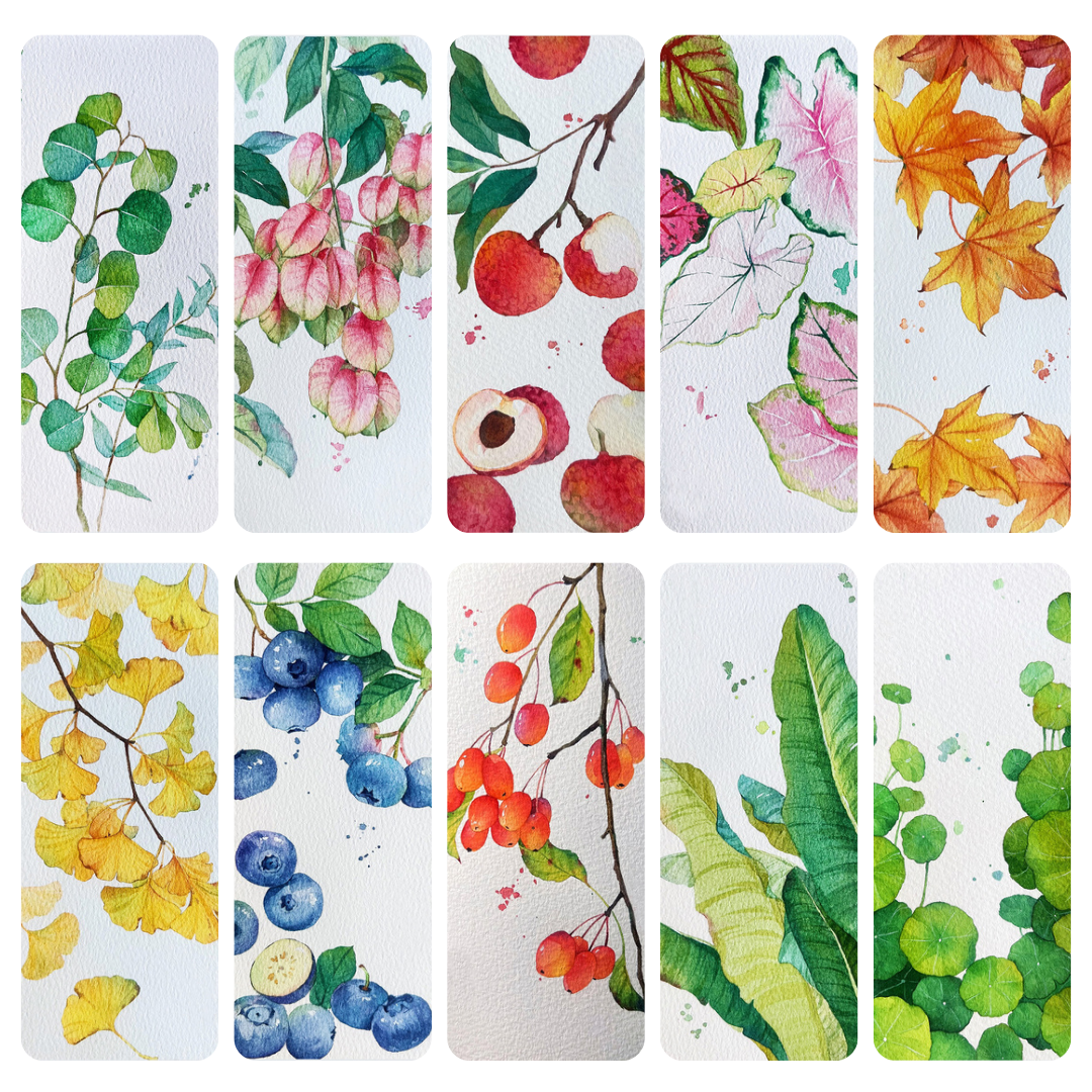 Watercolour Bookmark Kit