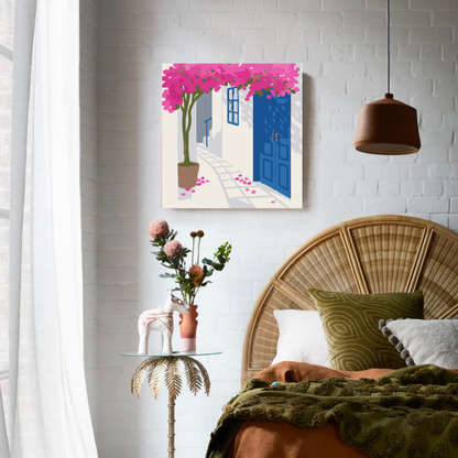 Under the Bougainvillea Paint by Number Mini Kit
