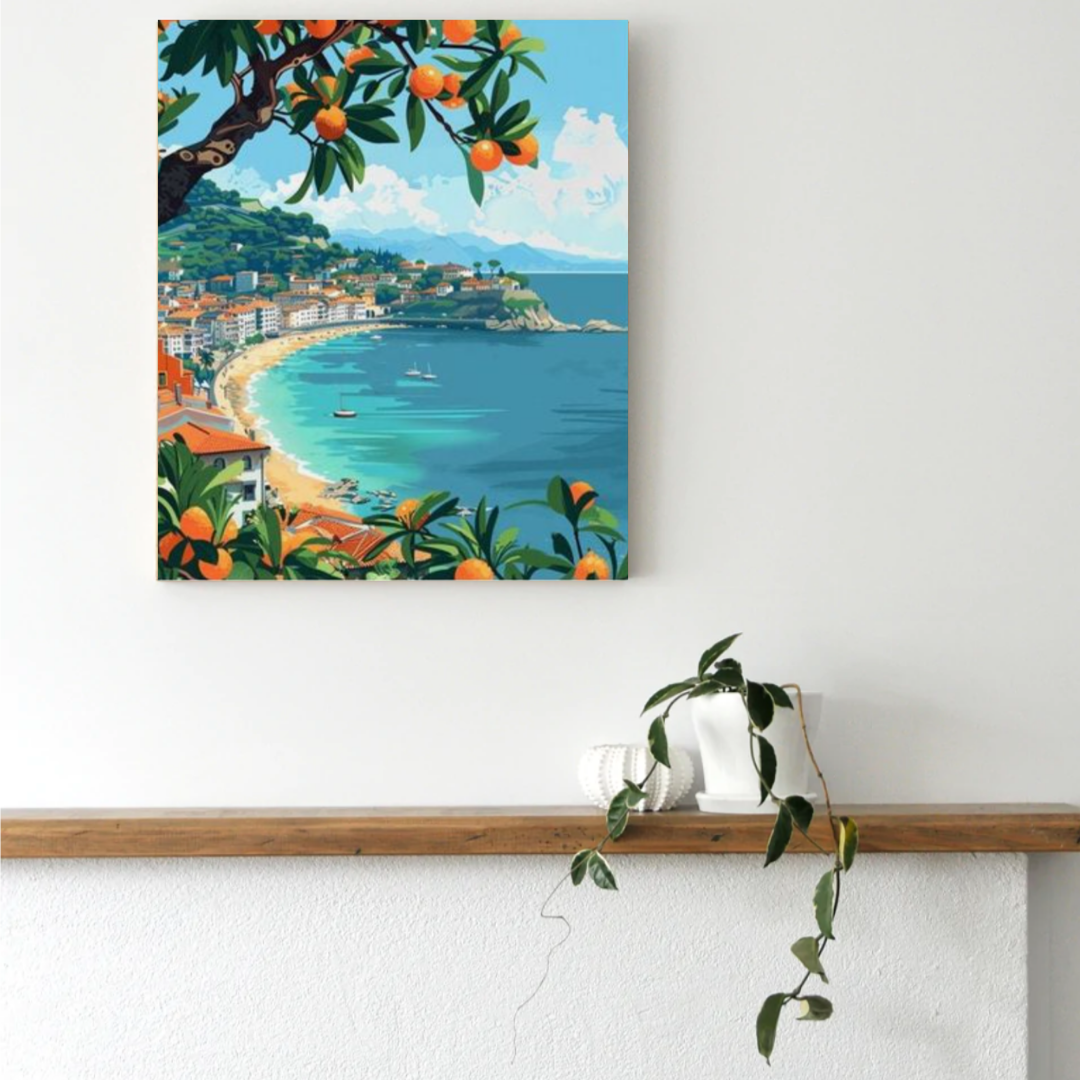 Citrus Coast Paint by Number Kit