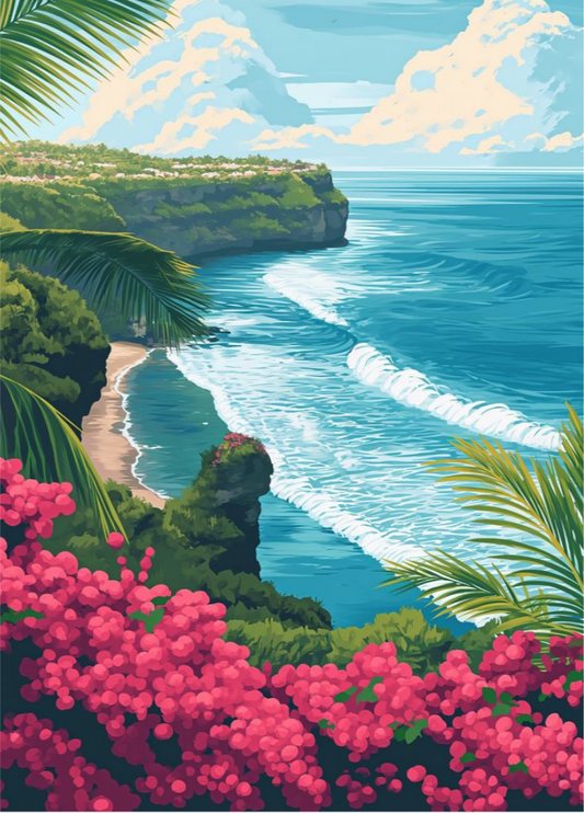 Cliffside Calm Paint by Number Kit