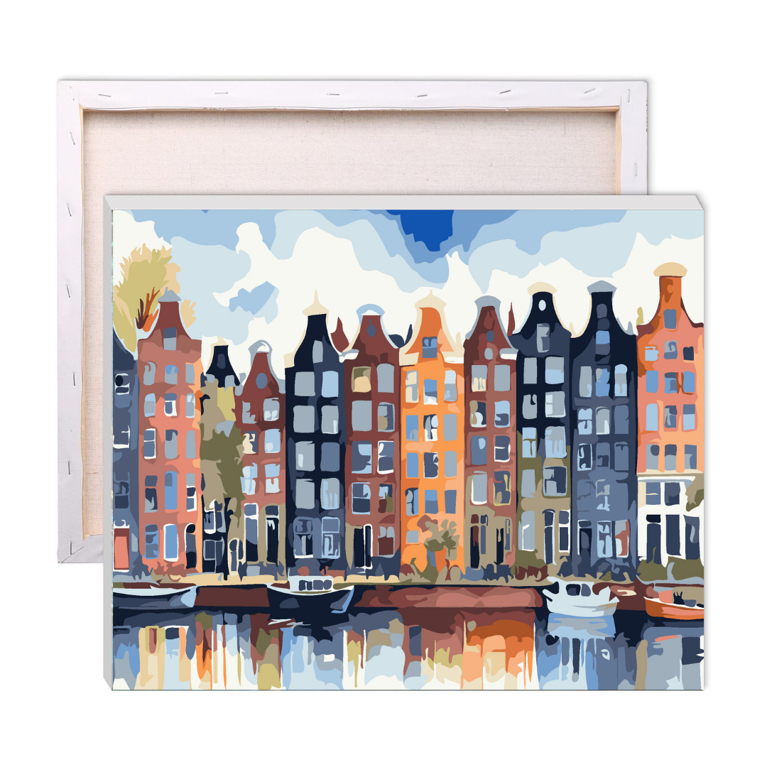 Amazing Amsterdam Paint by Numbers Kit