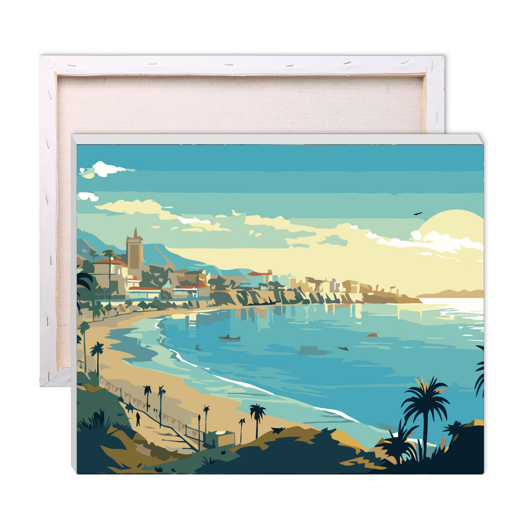 Making Waves in Costa Brava Paint by Numbers Kit