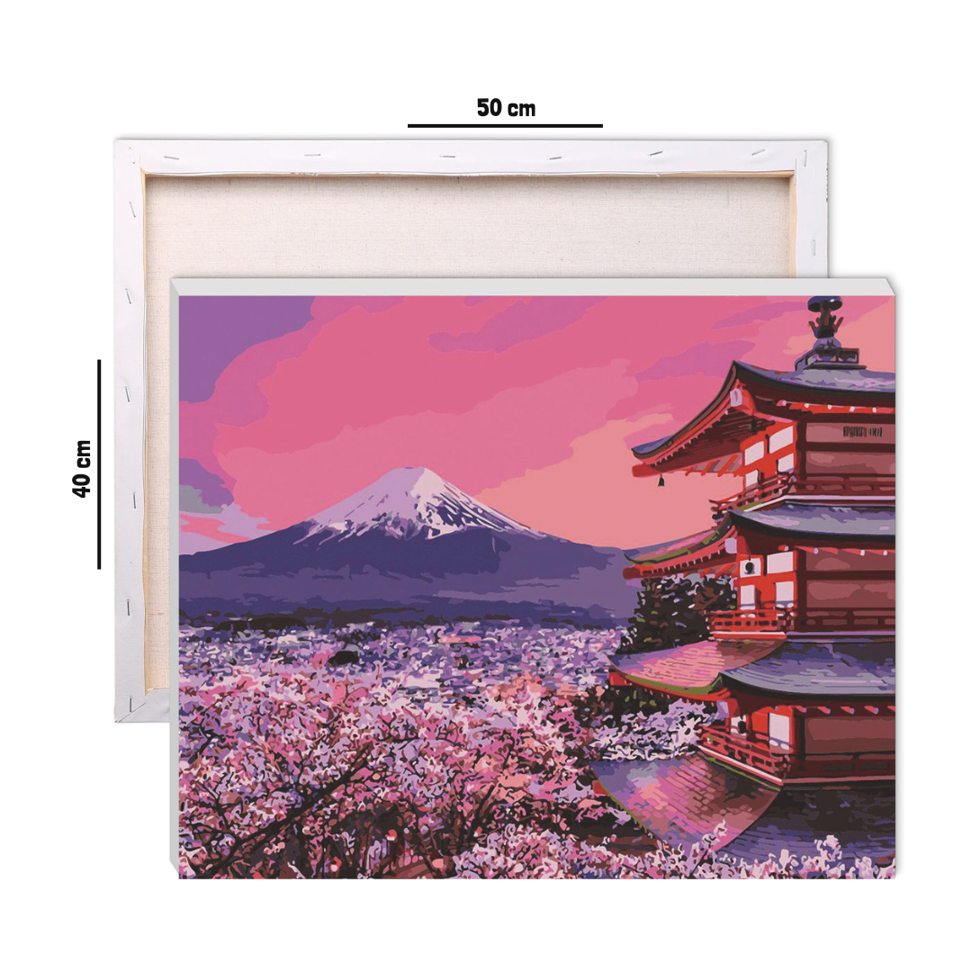 Japan in Bloom Paint by Number Jumbo Kit – Craftmate Japan in Bloom Paint by Number Jumbo Kit – Craftmate
