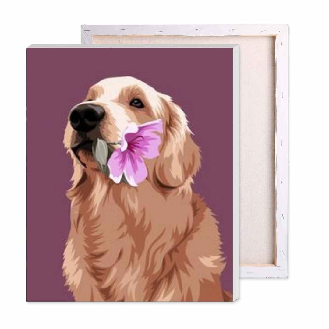 Pawfect Portrait Paint by Numbers Kit