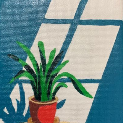 House Plant Paint by Number Ultra Mini Kit (Pack of 4)