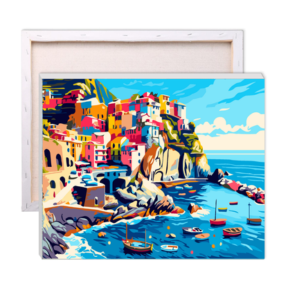 Coastal Charm Paint by Numbers Kit