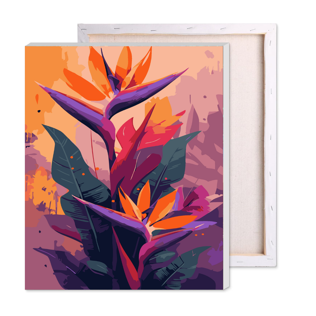 Birds of Paradise Paint by Numbers Kit