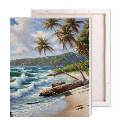 Varkala Beach Paint by Numbers Kit