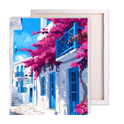 European Summer Paint by Number Kit