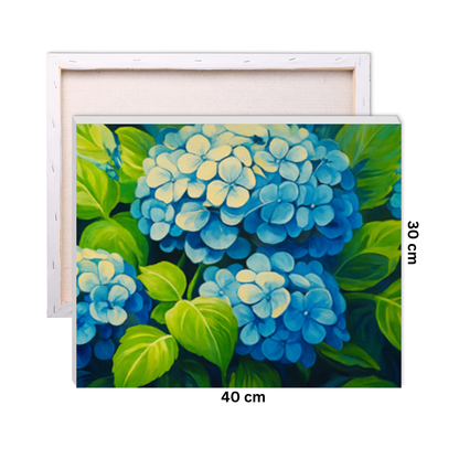 Hydrangea Blues Paint by Number Kit