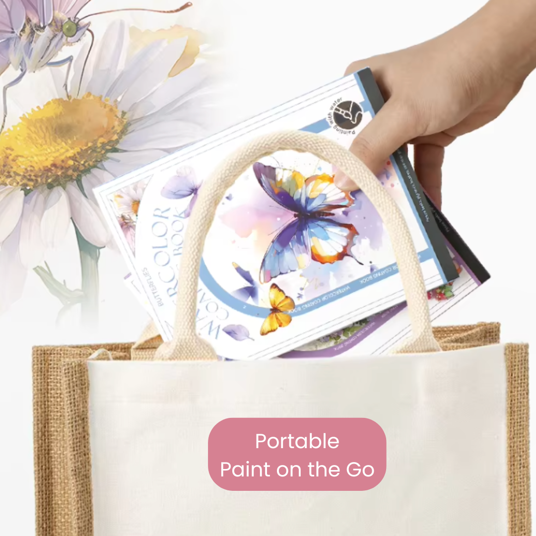 Birds of the World Watercolour Painting Book Kit - Craftmate