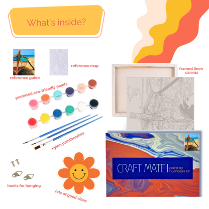 California Dreaming Paint by Numbers Kit