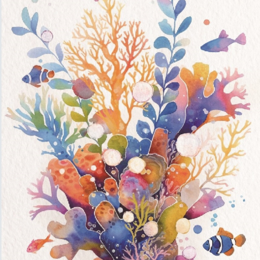 Ocean Watercolour Painting Kit