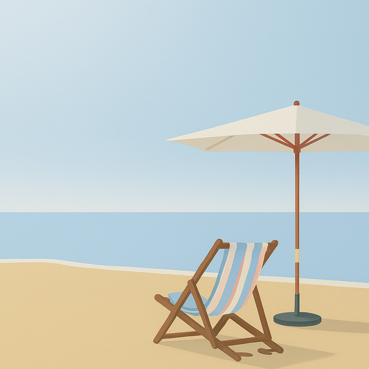 By the Beach Paint by Number Mini Kit