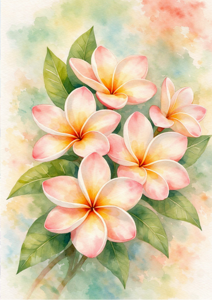 Bloom & Breathe Watercolour Painting A4 Book