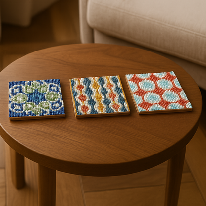Holiday Villa Vibes Diamond Coaster Kit