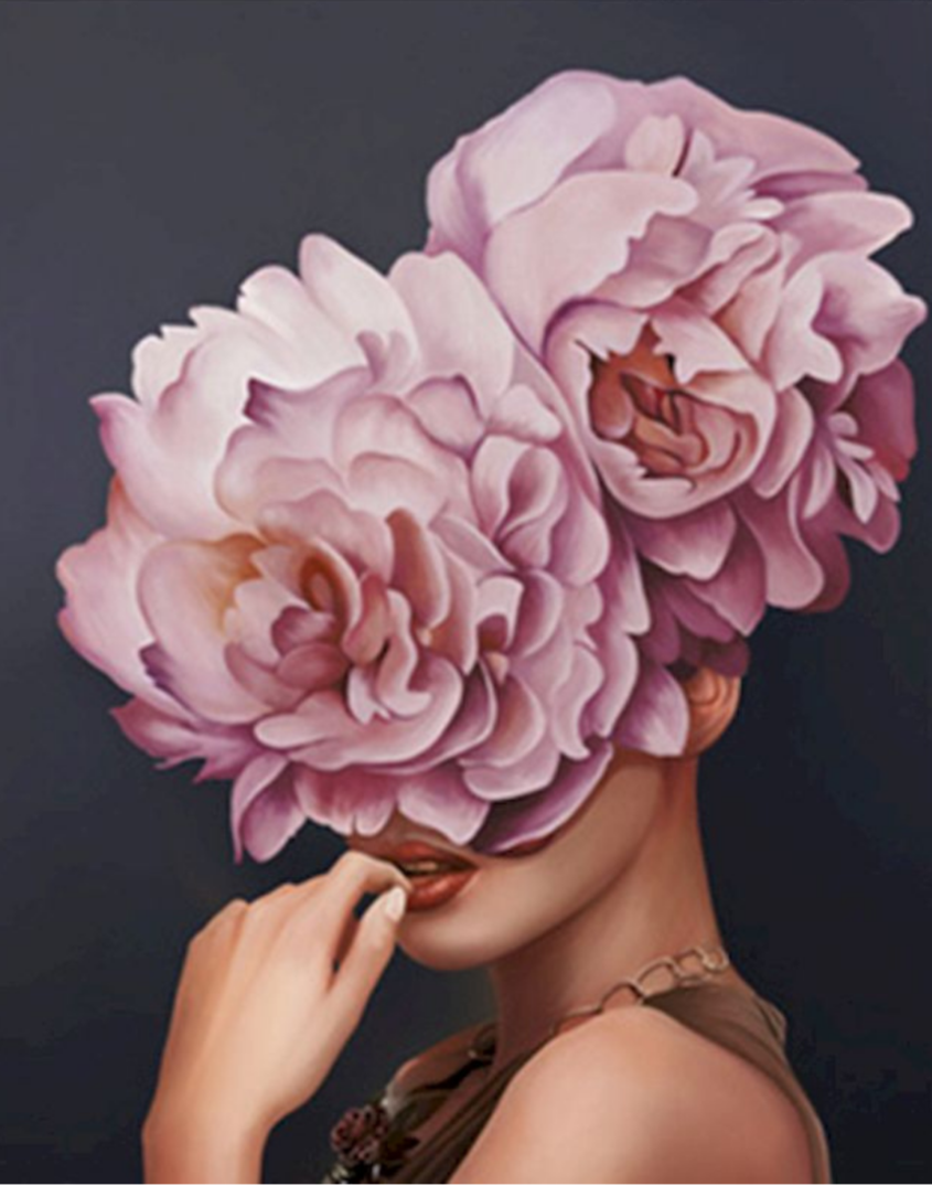 Floral Muse Paint by Number Kit