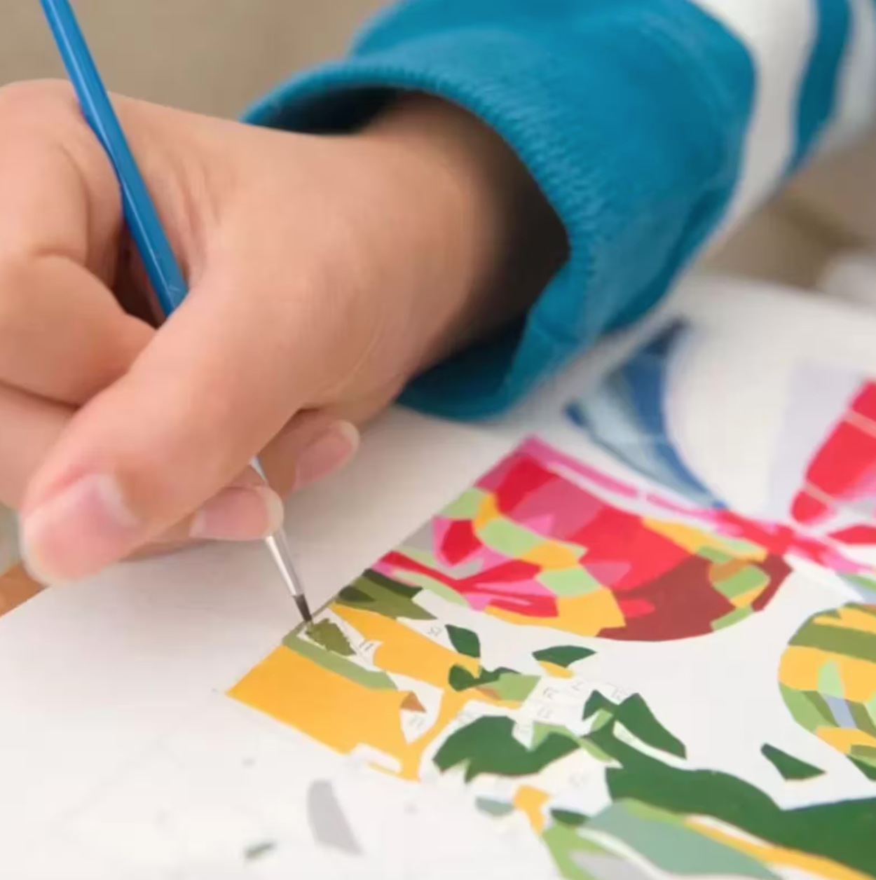 Glowing Champas Paint by Number Mini Kit