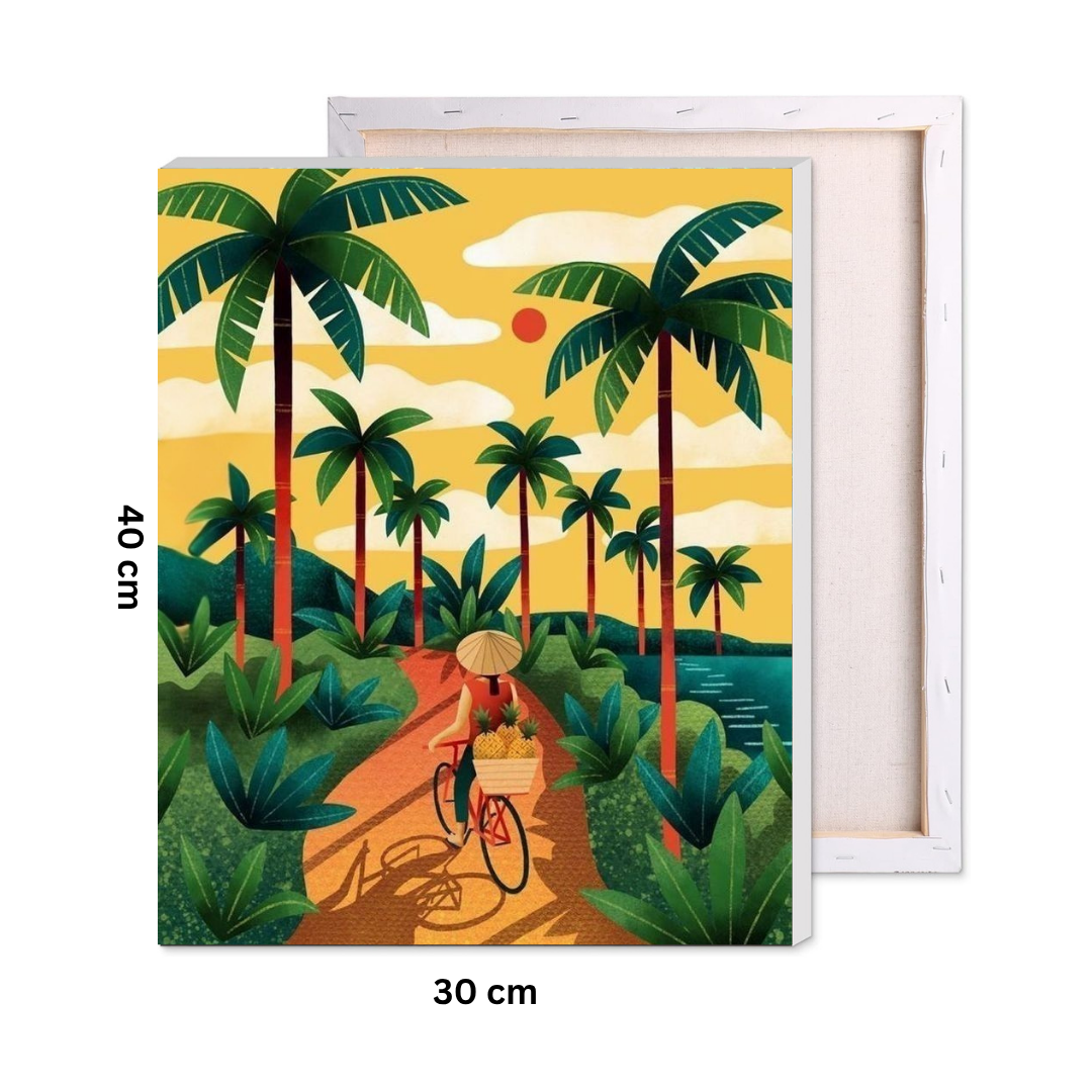 Tropical Trails Paint by Number Kit