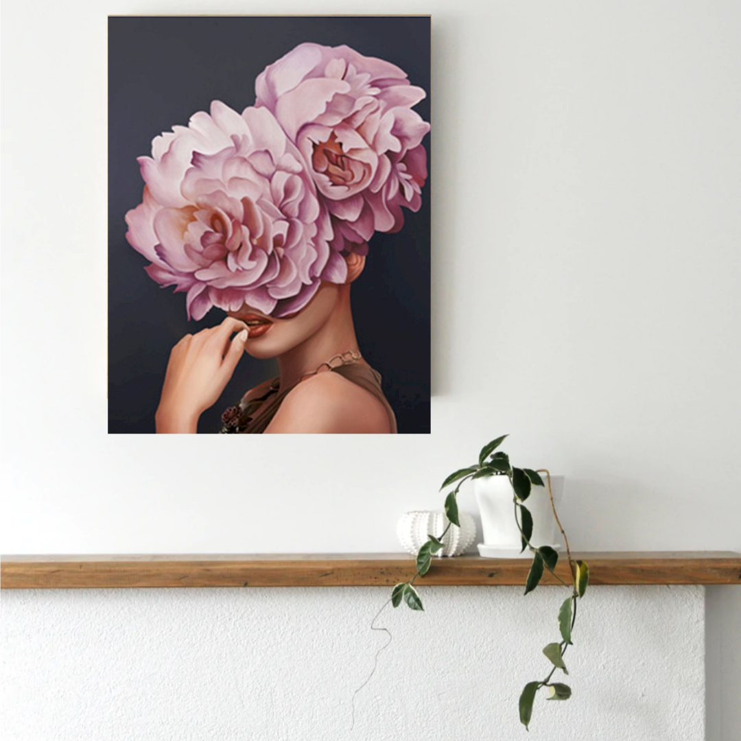 Floral Muse Paint by Number Kit