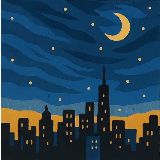Sky Full of Stars Paint by Number Mini Kit