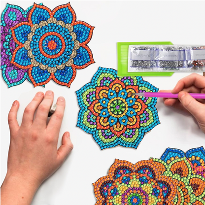 Mystic Mandala Diamond Coaster Kit