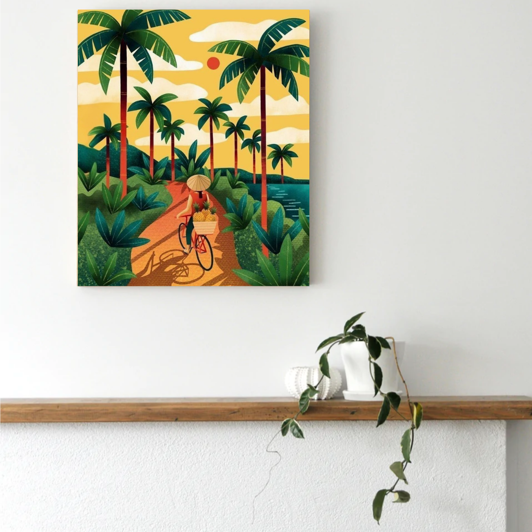 Tropical Trails Paint by Number Kit