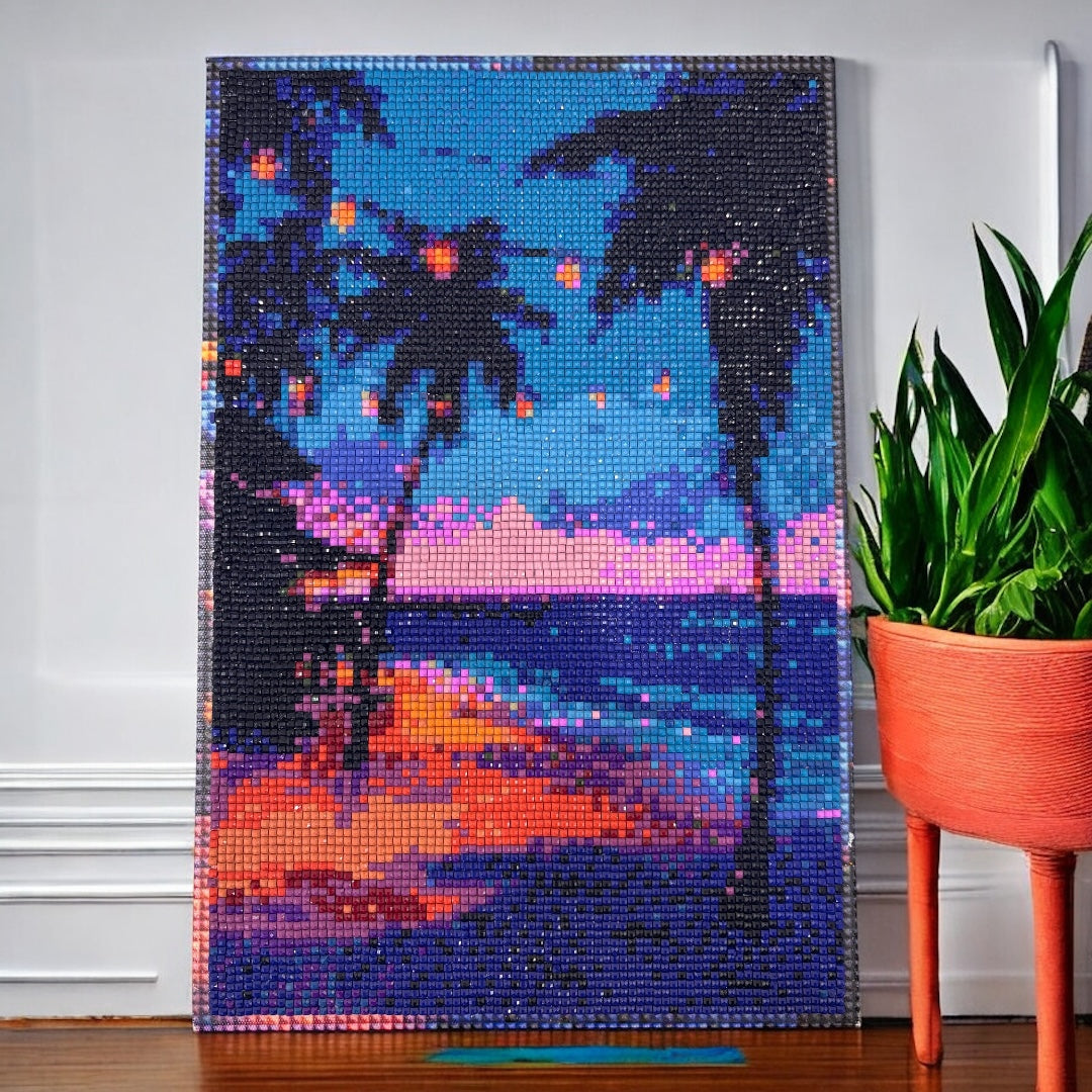 Beach Afterhours Diamond Painting Kit