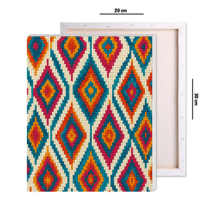 Ikat Pop Diamond Art Kit