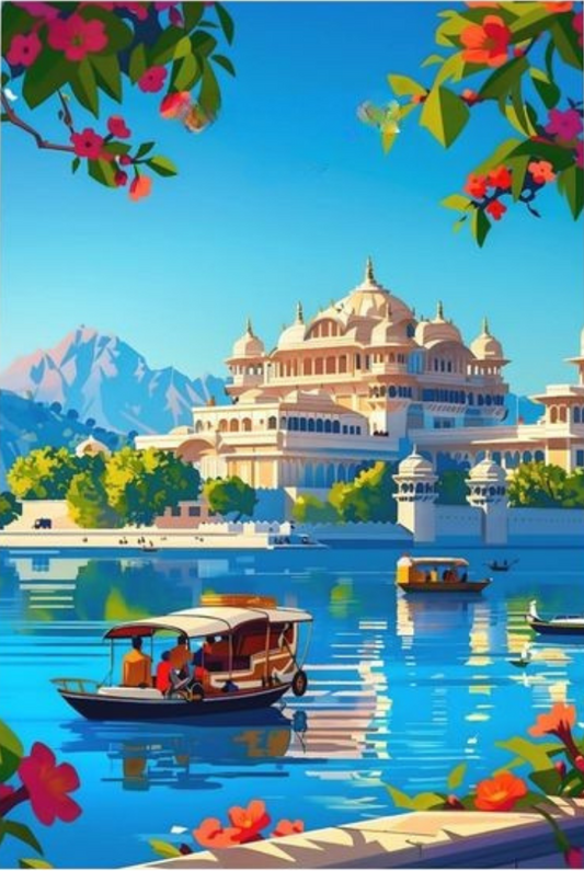 City of Lakes Paint by Number Kit
