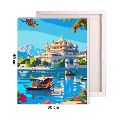 City of Lakes Paint by Number Kit