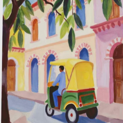 Scenes from India Paint by Number Mini Kit