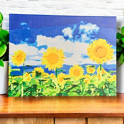 Sunflower Field Paint by Number Kit