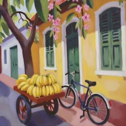 Streets of India Paint by Number Mini Kit