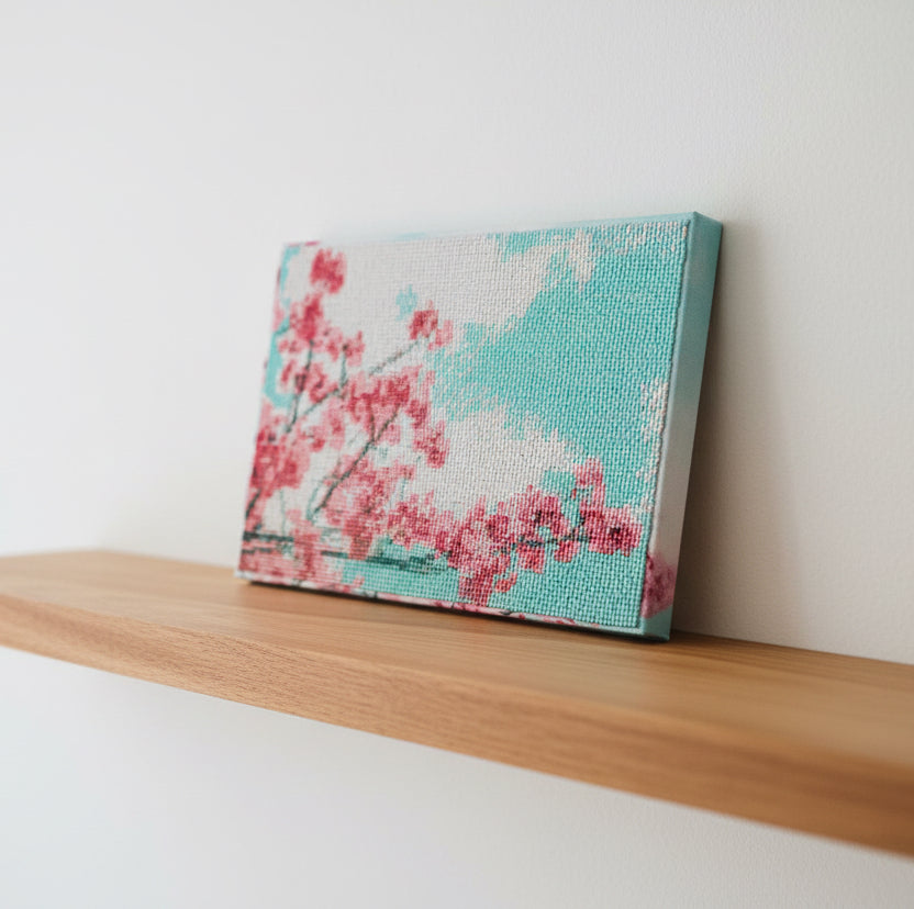 Sakura Sparkle Diamond Painting Kit