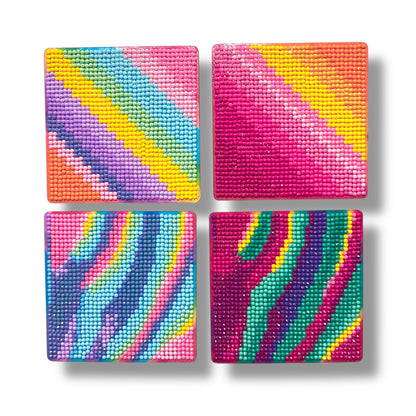 Candy Floss Diamond Coaster Kit