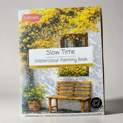 Slow Time Watercolour Mini Painting Book