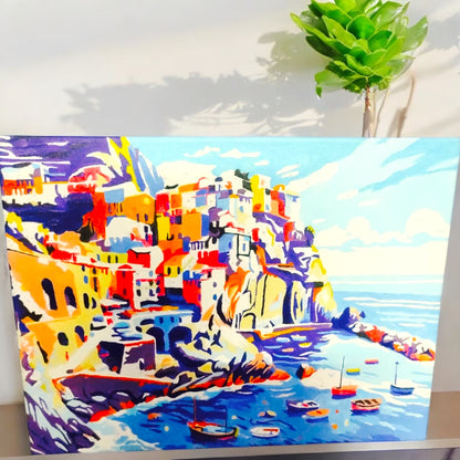 Coastal Charm Paint by Numbers Kit